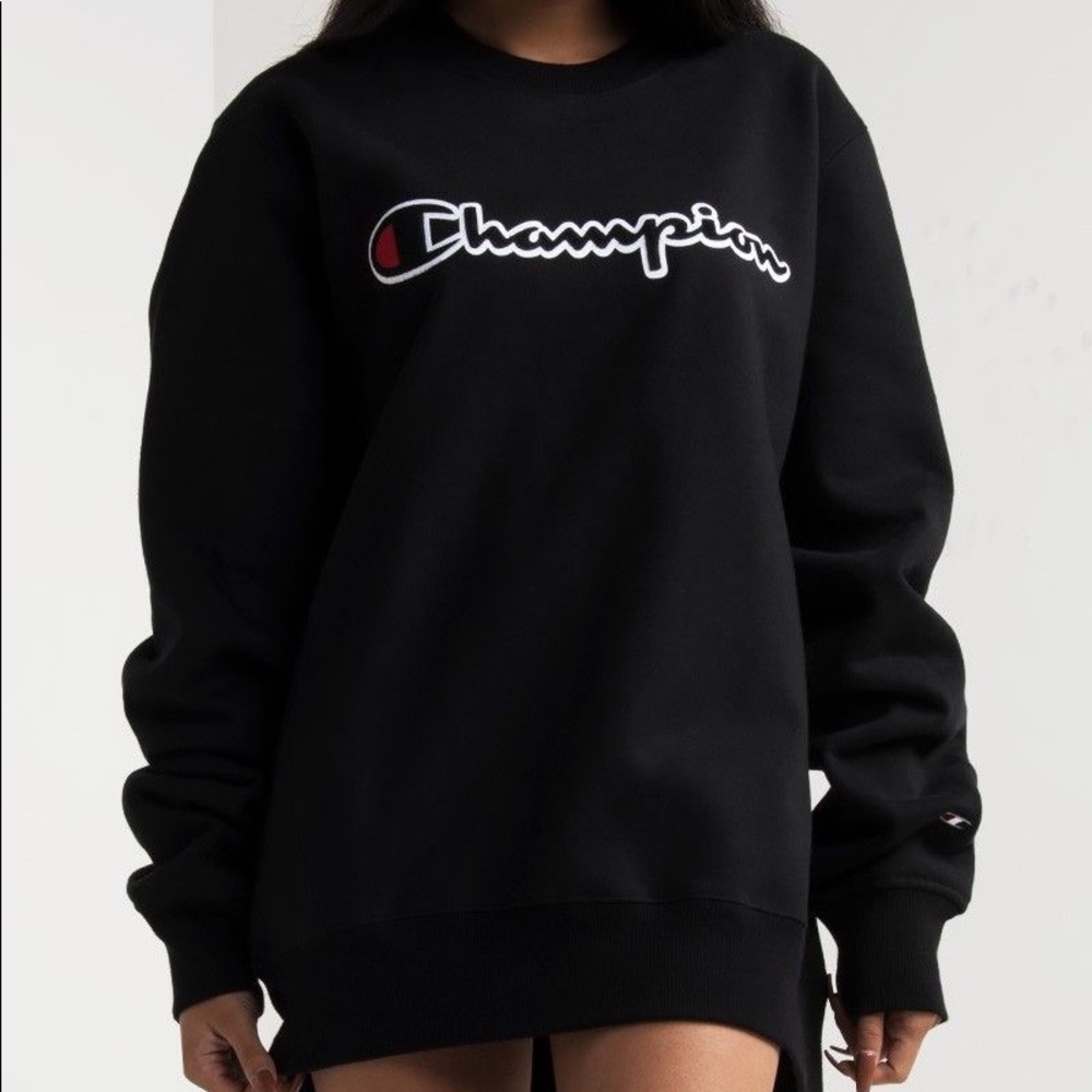 Oversized Champion Crew Neck